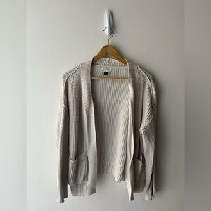 Cozy Knit Cardigan in Cream